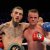 Sam Eggington and Frankie Gavin share a moment after their eight-round war